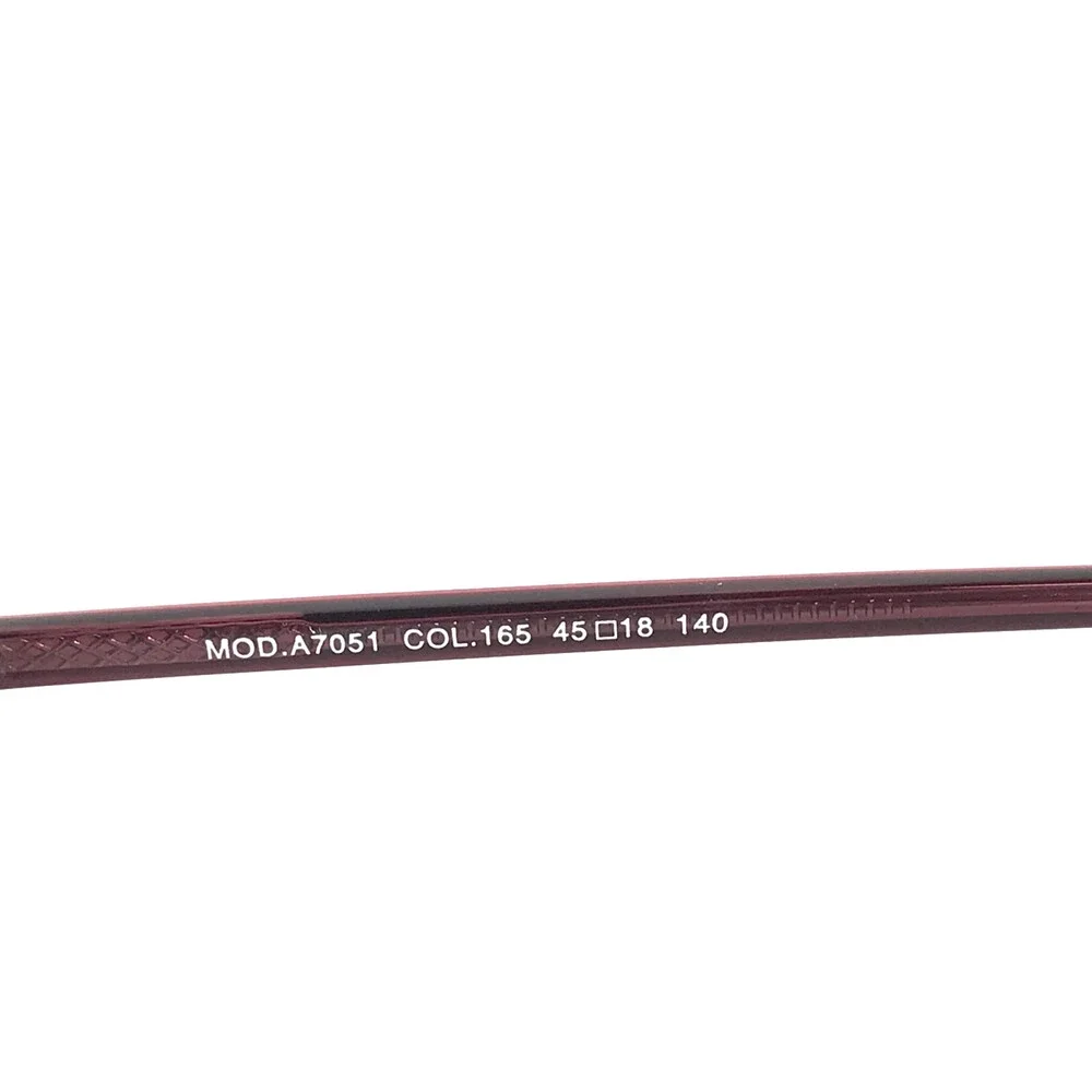 ogi Petite Eyeglasses Frames MOD. A7051 COL. 165 Blue on Bordeaux Red 45-18-140